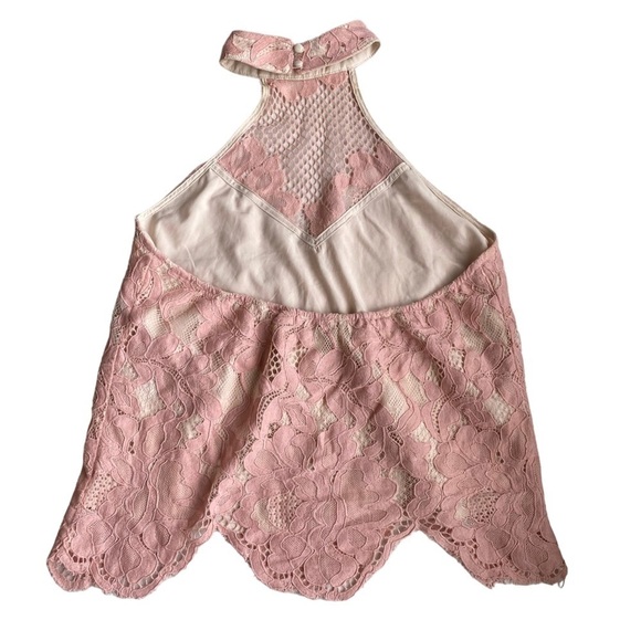 TOBI Lace Halter Top - Picture 3 of 8